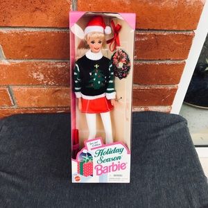 1996 Holiday Season Barbie doll